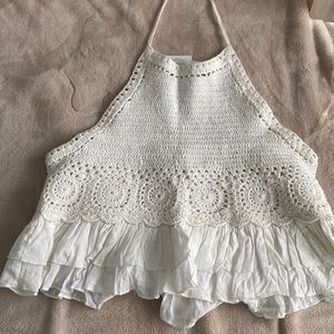 American Eagle Crochet Backless Top Brand new with Tags size Medium